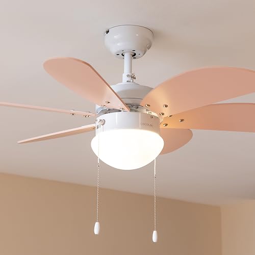 Cecotec - EnergySilence Aero 3600 Vision Ceiling Fan, 50W, Oscillating, White