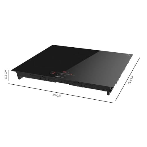 Cecotec - 3-Burner Induction Hob 7400W Power, Timer & Pan Detector