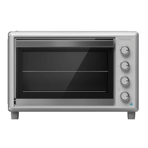 Cecotec - 60L Convection Oven with Rotisserie, 2200W, 12 Functions, Interior Light