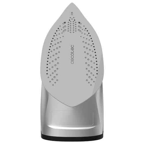 Cecotec - 2600W Horizontal Steam Iron with Turbo Slide Sole & Anti-Drip System