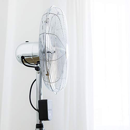 Cecotec - EnergySilence 1600 Smart Tripod Fan, 50W, 3 Speeds, Remote Control, 80° Oscillation