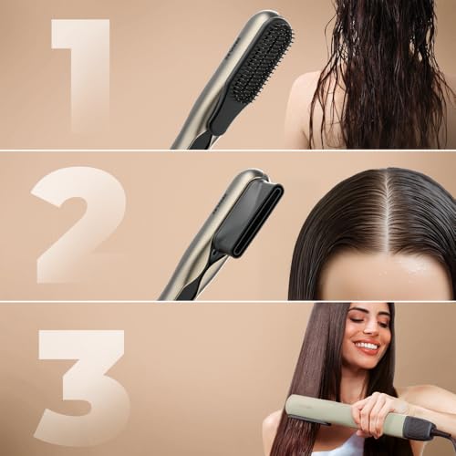 Cecotec - 2in1 Air Straighteners with Digital Motor, 106000 RPM, Brush & Concentrator