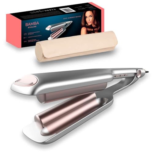 Discover the Cecotec Ceramic Wave Straightener with adjustable temperature, tourmaline coating, and LCD display. Perfect for sleek, shiny hair. Shop now! Keywords: ceramic straightener, tourmaline, adjustable temperature