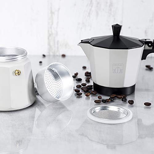 Cecotec - Italian Cumbia Mokclassic 1200 Coffee Machine, 775ml, Ergonomic, Dishwasher Safe
