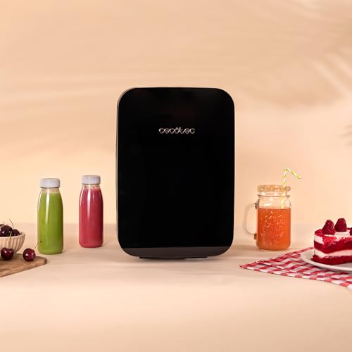 Cecotec - Mini Fridge 10L with 12V-220V Compatibility, Cooling & Heating Function