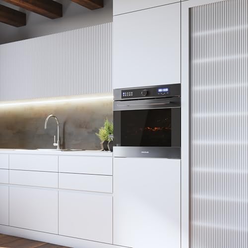 Cecotec - Stainless Steel Multi-Function Oven 3400W, 72L Capacity, 11 Cooking Modes