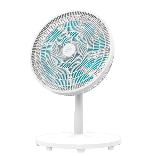 Cecotec - EnergySilence 550 Pedestal Fan, 3 Heights, 80º Oscillation, 60W