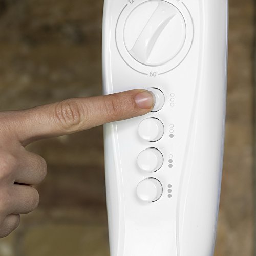 Cecotec - EnergySilence 1010 Floor Fan, 16 Inch, 60W, 3 Speeds, Timer, Oscillating