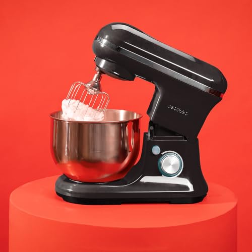 Cecotec - Cecomixer Merengue 5L Ice-Cream Kneader Mixer, 1200W Power, Black