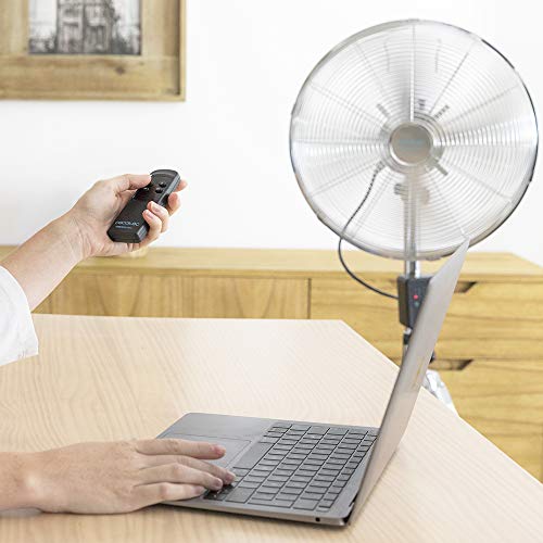 Cecotec - EnergySilence 1600 Smart Tripod Fan, 50W, 3 Speeds, Remote Control, 80° Oscillation
