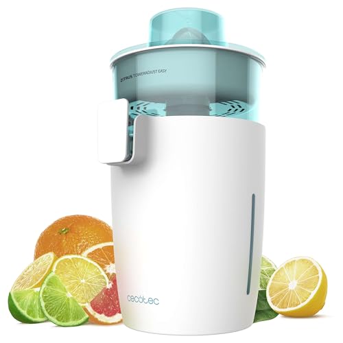 Discover the Cecotec Electric Orange Juicer with 800W power, adjustable pulp filter, and BPA-free design. Perfect for fresh citrus juice lovers! Keywords: electric juicer, orange juicer, BPA-free