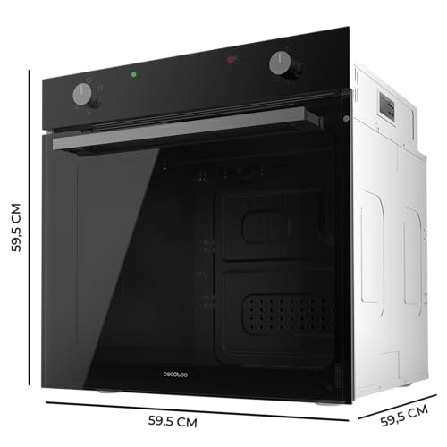 Cecotec - 80L Multifunction Built-in Oven, 2800W, Steam Assist, EasyClean