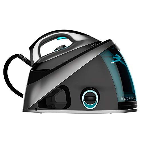 Experience the Cecotec Fast&FURIOUS 80 Ironing Center with 2400W power, 6 bar pressure, and precise temperature control. Perfect for tackling tough wrinkles! Keywords: ironing center, 2400W, temperature control, steam pressure