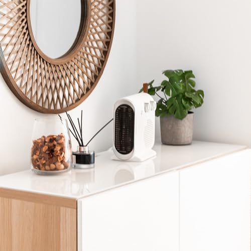 Cecotec - Energy Saving Fan Heater ReadyWarm 2050 Max, 2000W, 3 Modes, Auto Shut-Off