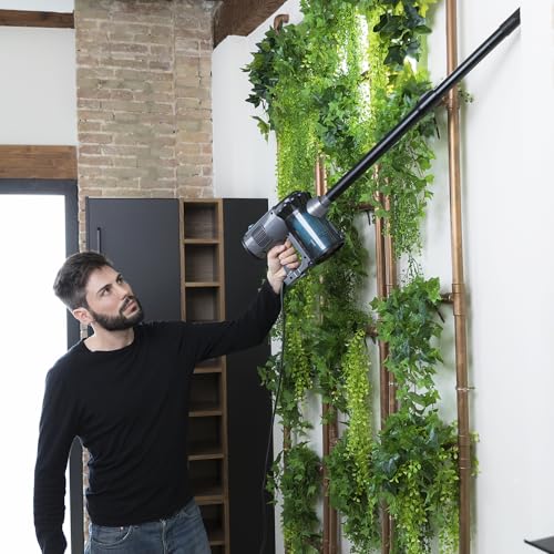 Cecotec - Conga Thunderbrush 560 Upright Vacuum with Cyclone Technology, 600W Power, High-Performance Filter, 6m Radius