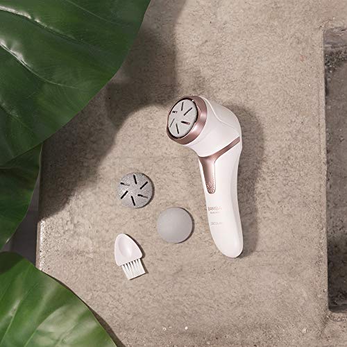 Cecotec - Rechargeable Electric Foot File with Vacuum, 100 mins, 3 Discs