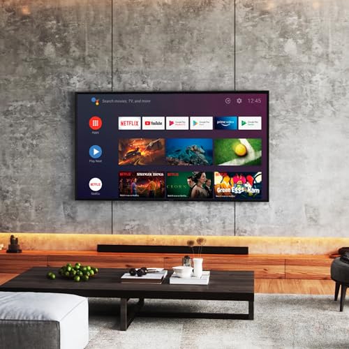 Cecotec - 75 Inch 4K UHD Smart TV, Android TV 11, Dolby Vision & Google Assistant