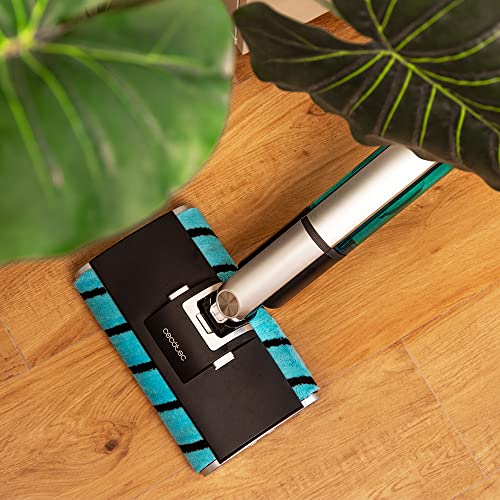 Cecotec - Conga Popstar 14800 Aqua Electric Mop, 60W, Self-Cleaning Base, 40min Autonomy