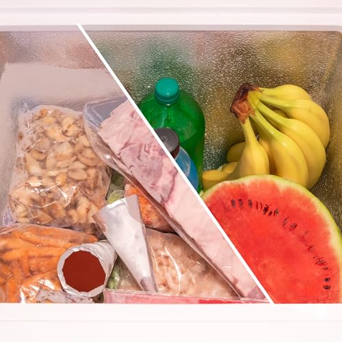 Cecotec - CoolMarket 99L Horizontal Freezer, Class E, Dual Function, Mechanical Control