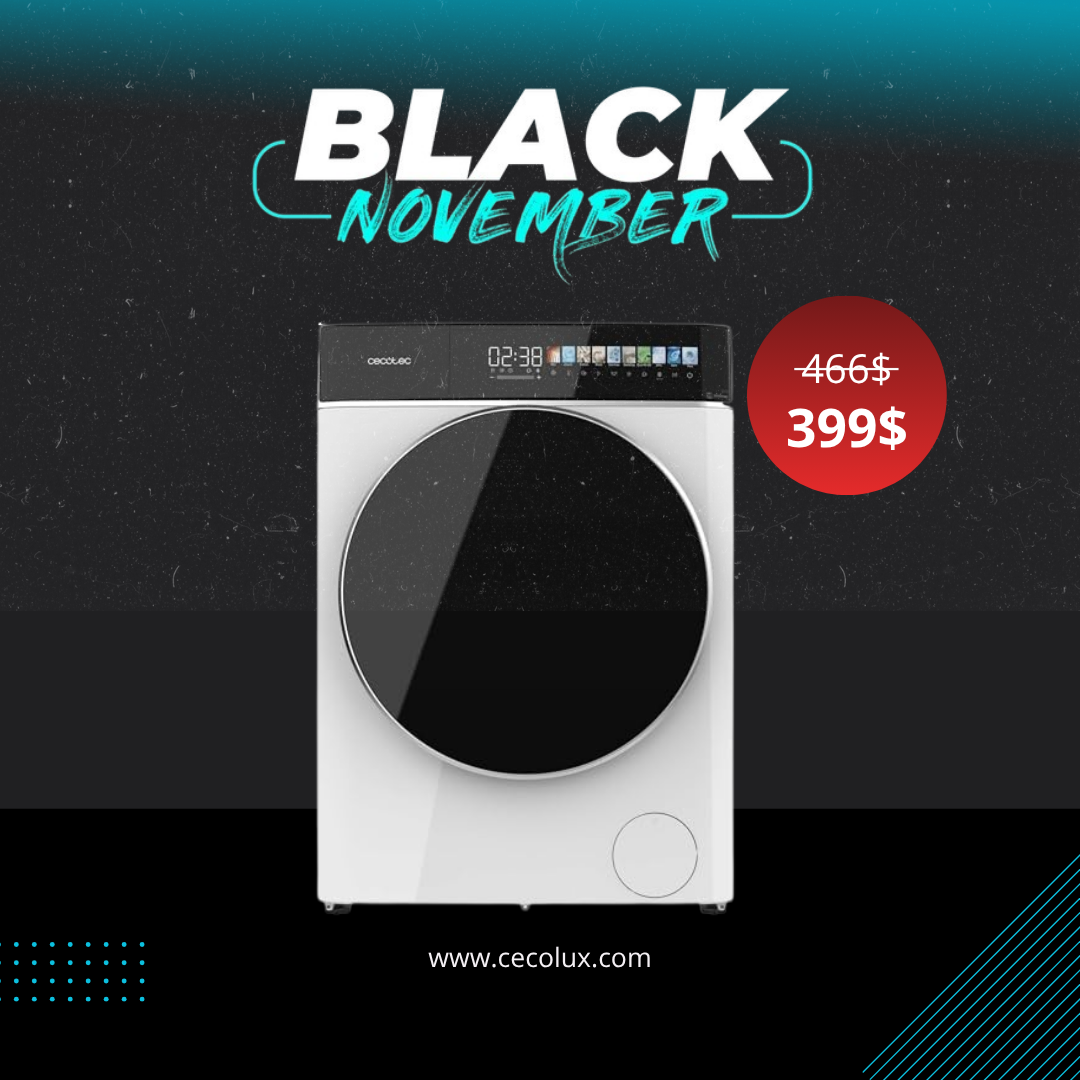 Cecotec - Bolero DressCode 9900 Inverter, 1400 RPM, 11 Programs, 10.3" Display