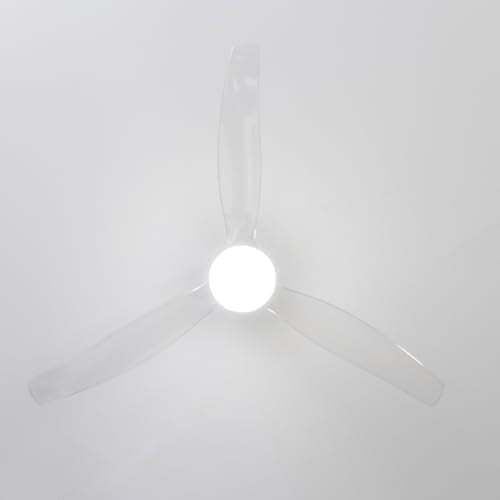 Cecotec - EnergySilence Ceiling Fan with LED Light, Remote Control & 6 Speeds