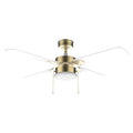 Cecotec EnergySilence Aero 450 Ceiling Fan in Gold and White with Light