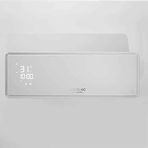 Cecotec - 2000W Ceramic Wall Heater for Rooms up to 20 m², IP22 Certified