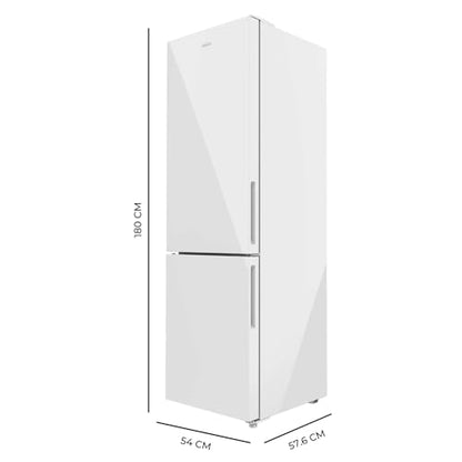 Cecotec - Bolero CoolMarket Combi 250L, Total No Frost, Multi Airflow, Adjustable Humidity Drawer