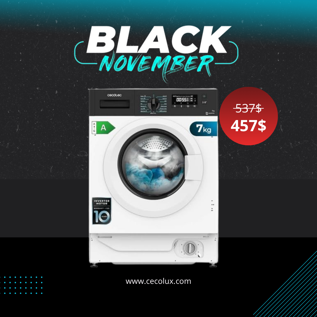 Cecotec - Bolero Dresscode 740 BI Inverter, 1950W, 16 Programs, LED Display