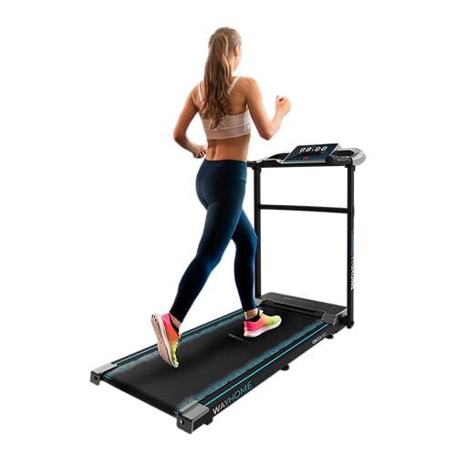 Cecotec DrumFit WayHome 1200 Sprint Foldable Treadmill with LCD control panel and compact design