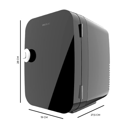 Cecotec Mini Fridge Bolero MiniCooling 4L - 12V/220V Compatible, Portable Cooling & Heating
