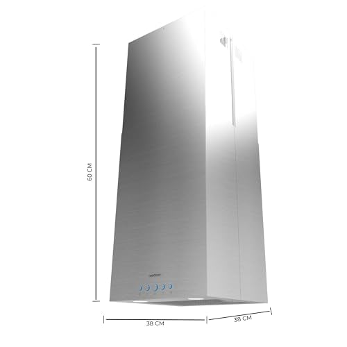 Cecotec - Bolero Flux ICT 388000 Cooker Hood A++ 800 m3/h, 3 Stages, LED