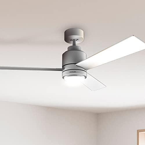 Cecotec - EnergySilence Aero 4850 Ceiling Fan with LED Light & Remote Control