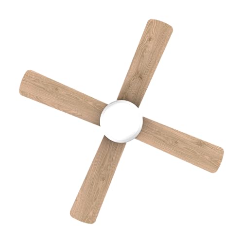 Cecotec - 42" Ceiling Fan with 40W DC Motor, 4 Reversible Blades & LED Light