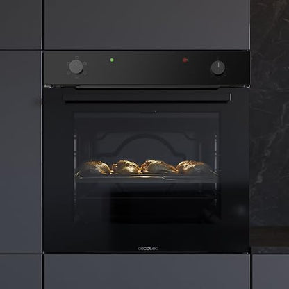 Cecotec - 80L Multifunction Built-in Oven, 2800W, Steam Assist, EasyClean