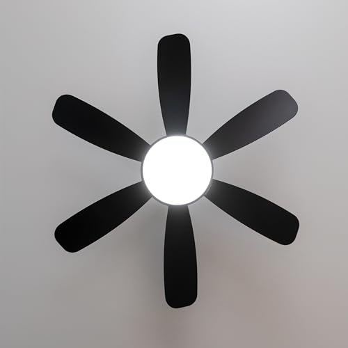 Cecotec - EnergySilence Aero 5200 Ceiling Fan, 36W, 132cm, LED Light, Remote, 6 Speeds