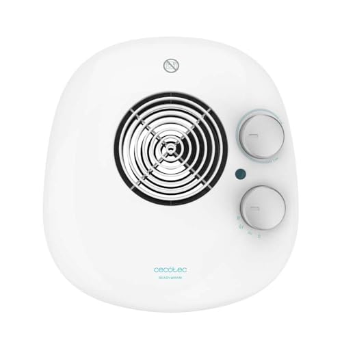 Cecotec - 2000W Fan Heater with 2 Power Levels & 3 Operating Modes