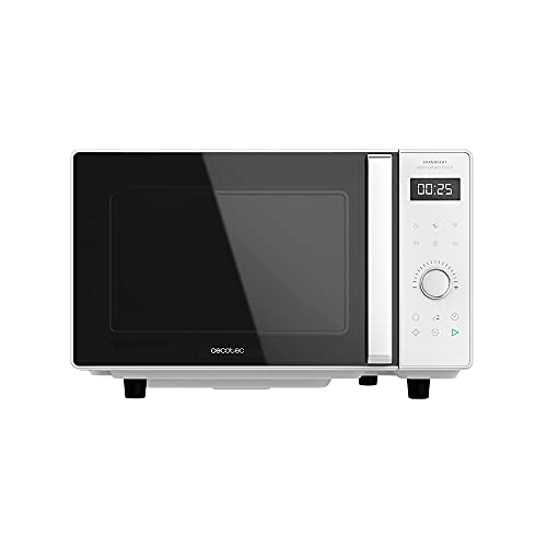 Cecotec GrandHeat 2500 Flatbed Microwave in elegant white design