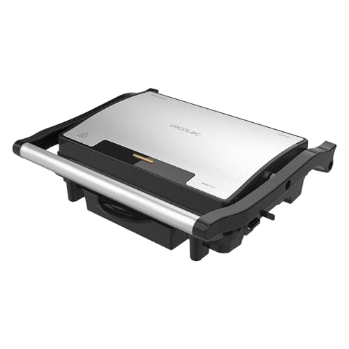 Cecotec - 1500W Electric Grill with RockStone Coating & Easy Clean Design