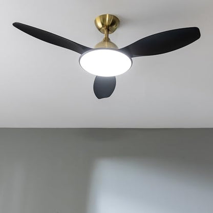 Cecotec - EnergySilence Ceiling Fan with Light, 36W DC Motor, Remote Control, 48" Diameter