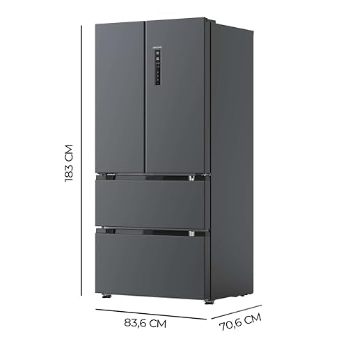 Cecotec Fridge French Door 510L - Energy Efficient & Fast Cooling