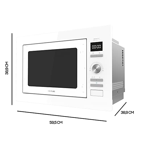 Cecotec GrandHeat 2500 Built-in Microwave With Grill - Perfect for Quick Meals