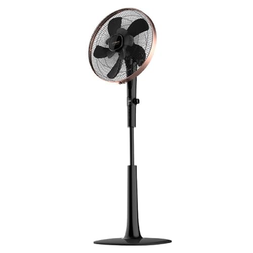 Cecotec EnergySilence 1040 SmartExtreme Floor Fan in black with 10 blades and remote control