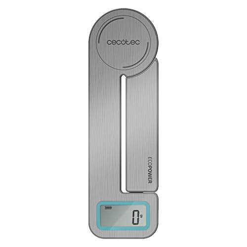 Cecotec EcoPower Kitchen Scale - Foldable, LCD, Tare Function