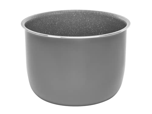 Cecotec OLLAS GM Ceramic Pot in grey with a non-stick tricapa finish
