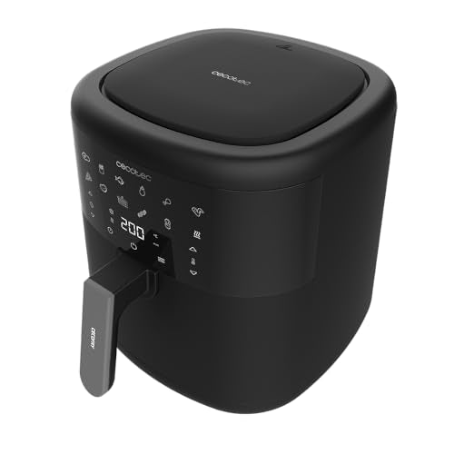 Cecotec - Cecofry Bombastik 6000 Hot Air Fryer, 1700W, 6L Capacity, 12 Cooking Modes