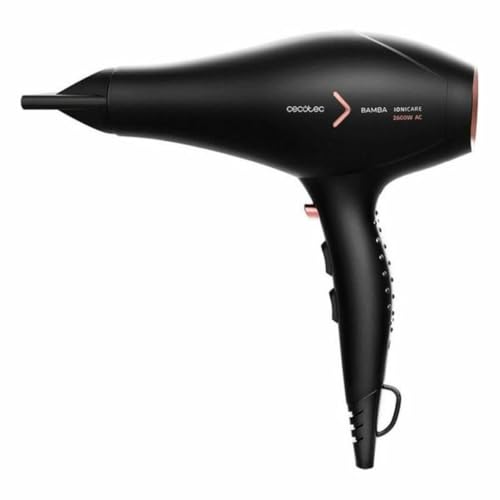 Cecotec - 2600W PowerShine Hair Dryer with Cold Air Function & Attachments