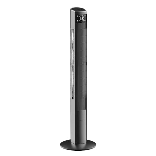 Cecotec - EnergySilence 9090 Skyline Ionic Fan, 119cm, Ionizer, Remote Control, 3 Modes