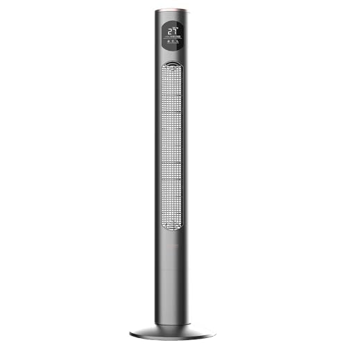 Experience the Cecotec EnergySilence 9090 Smart Column Fan with LED, remote control, and timer. Enjoy powerful cooling with 3 speeds and modes. Keywords: smart fan, column fan, remote control