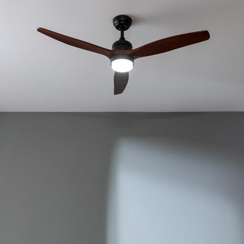 Cecotec - Ceiling Fan with EnergySilence Aero Light, 40W, Remote Control, 6 Speeds